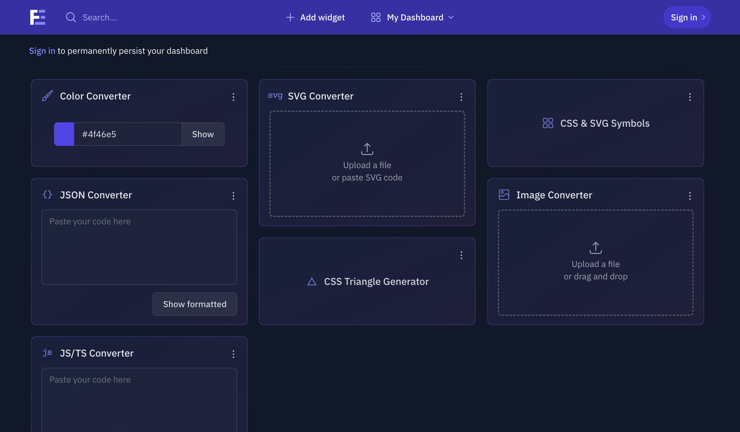 Frontend Toolkit